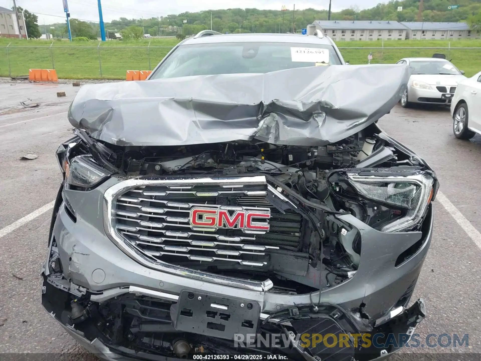6 fotografías del automóvil dañado 3GKALXEX9LL137492 GMC TERRAIN 2020