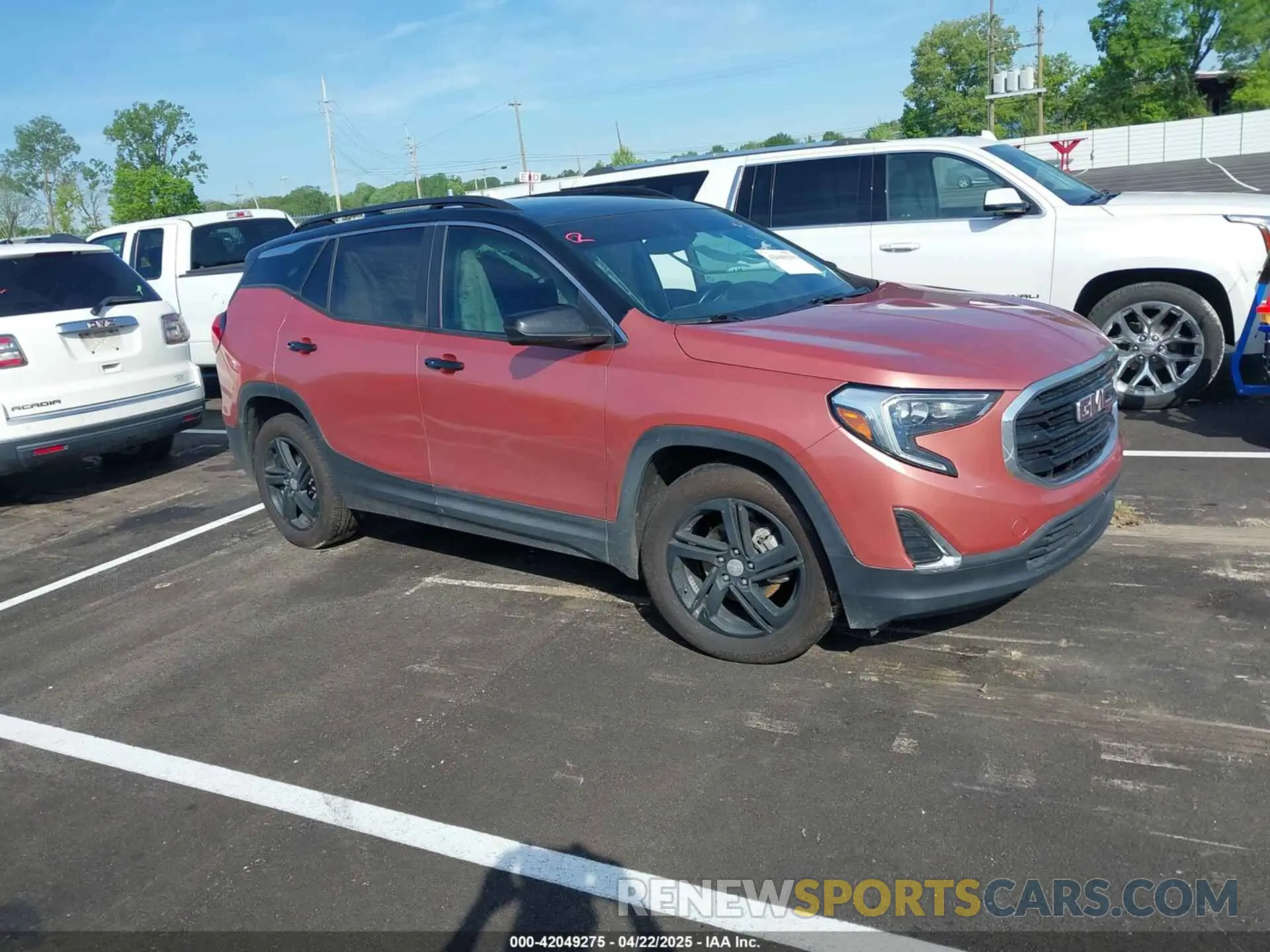 1 fotografías del automóvil dañado 3GKALMEV0ML307124 GMC TERRAIN 2021