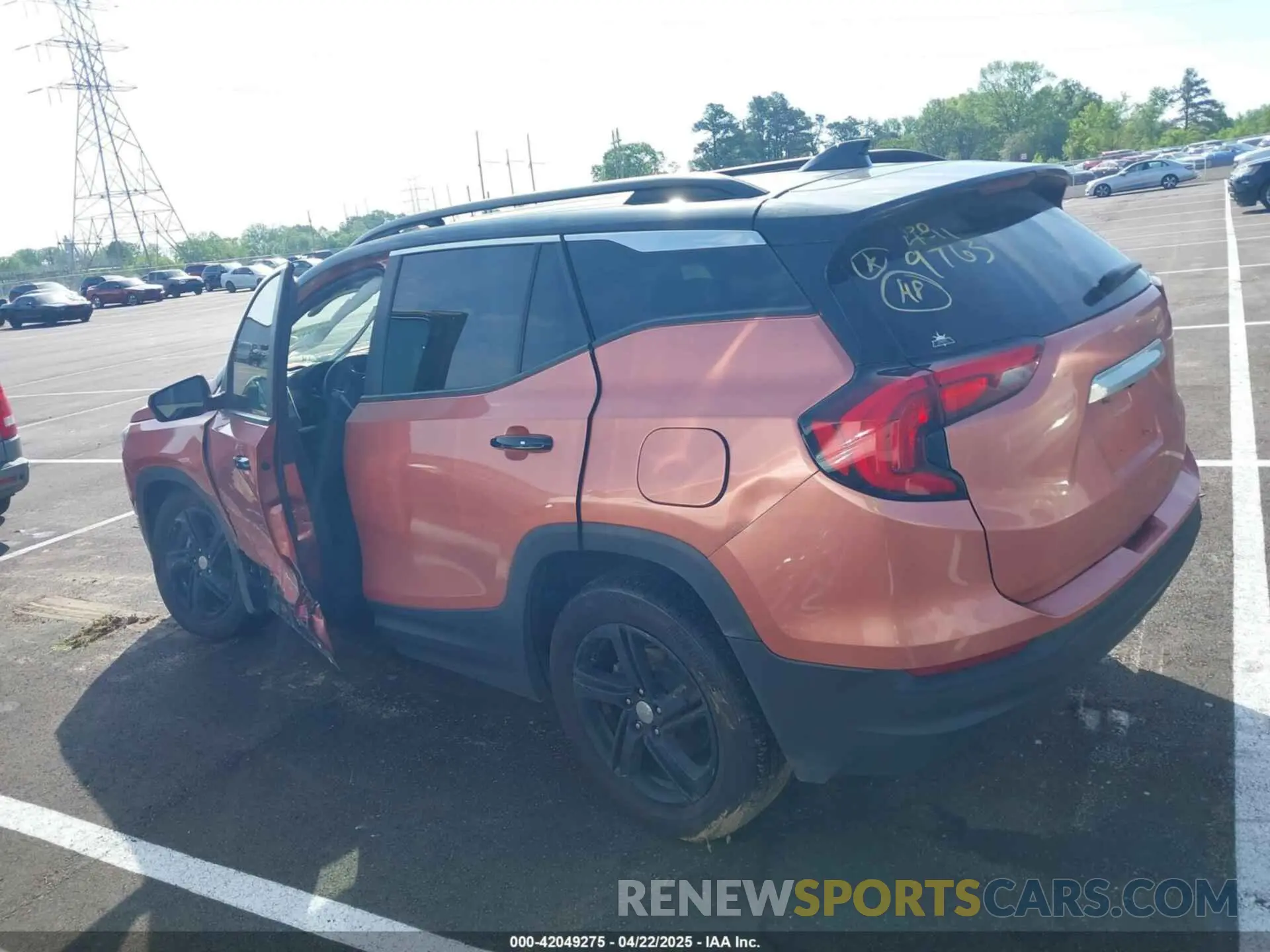 14 fotografías del automóvil dañado 3GKALMEV0ML307124 GMC TERRAIN 2021