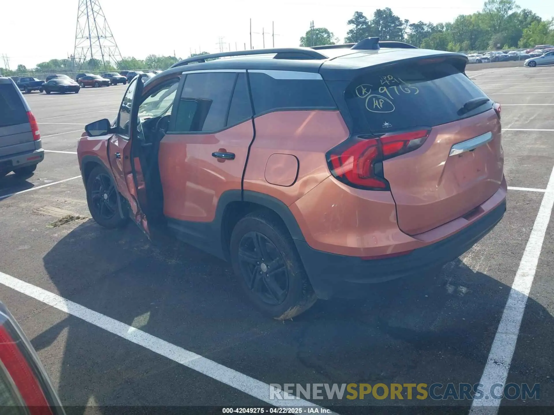 3 fotografías del automóvil dañado 3GKALMEV0ML307124 GMC TERRAIN 2021