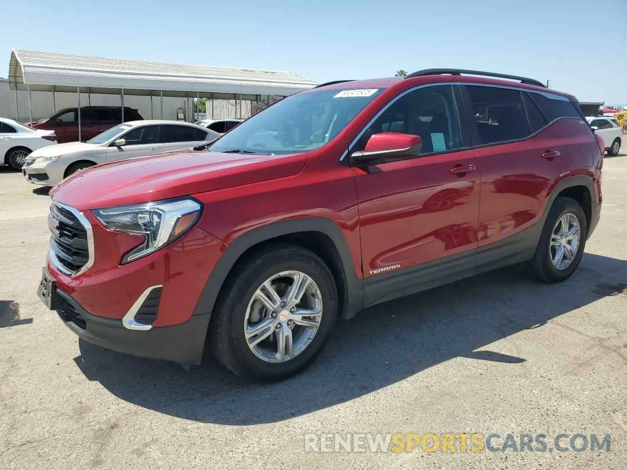 1 fotografías del automóvil dañado 3GKALMEV0ML314123 GMC TERRAIN 2021
