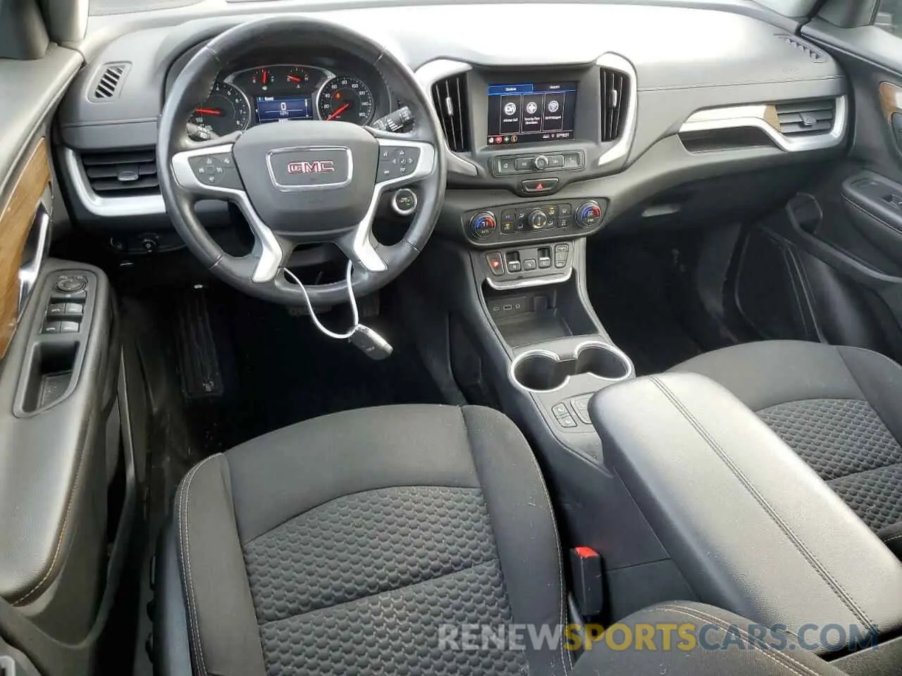 8 fotografías del automóvil dañado 3GKALMEV0ML323503 GMC TERRAIN 2021