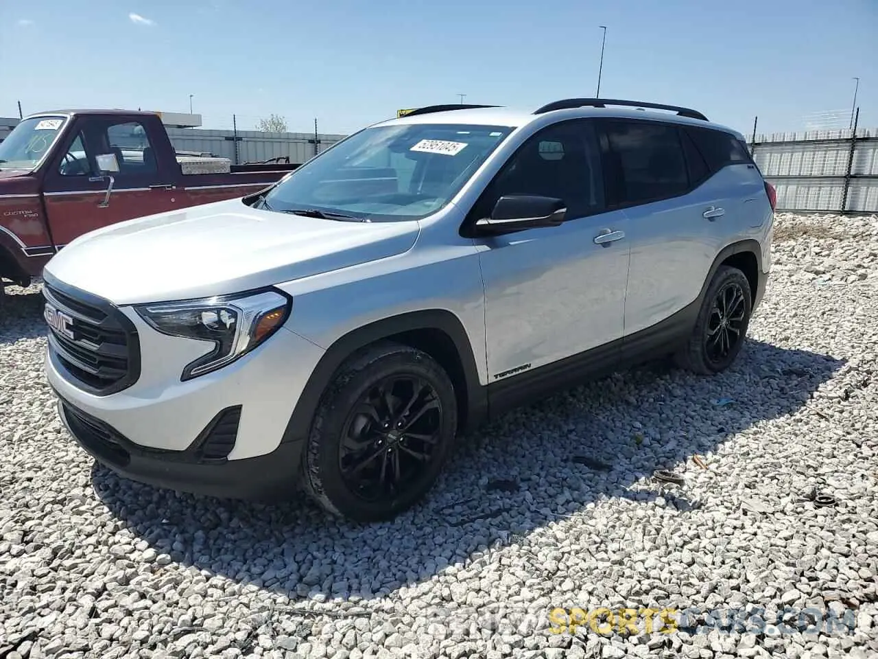 1 fotografías del automóvil dañado 3GKALMEV0ML356825 GMC TERRAIN 2021