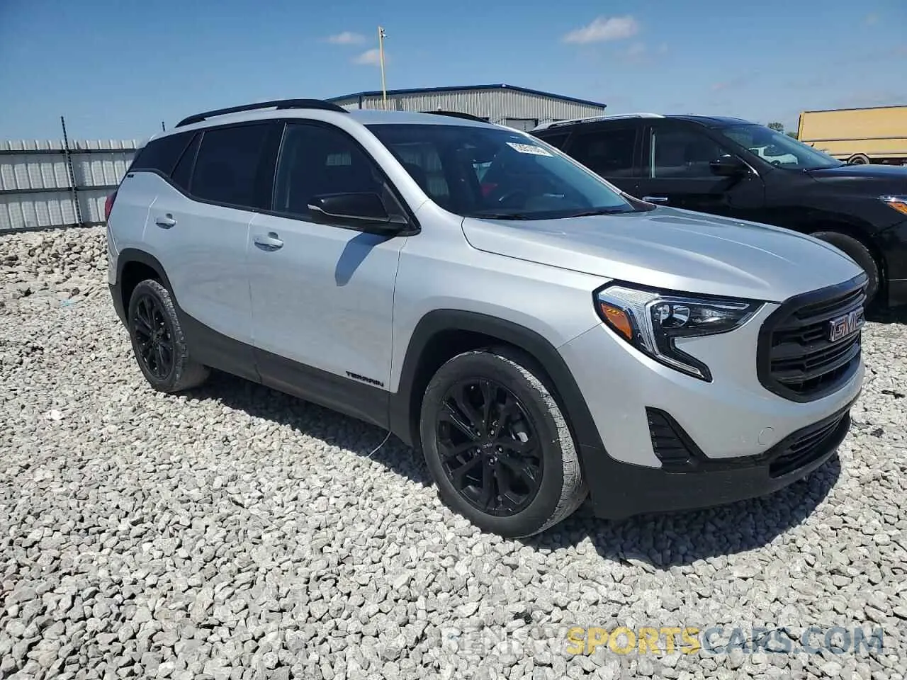 4 fotografías del automóvil dañado 3GKALMEV0ML356825 GMC TERRAIN 2021