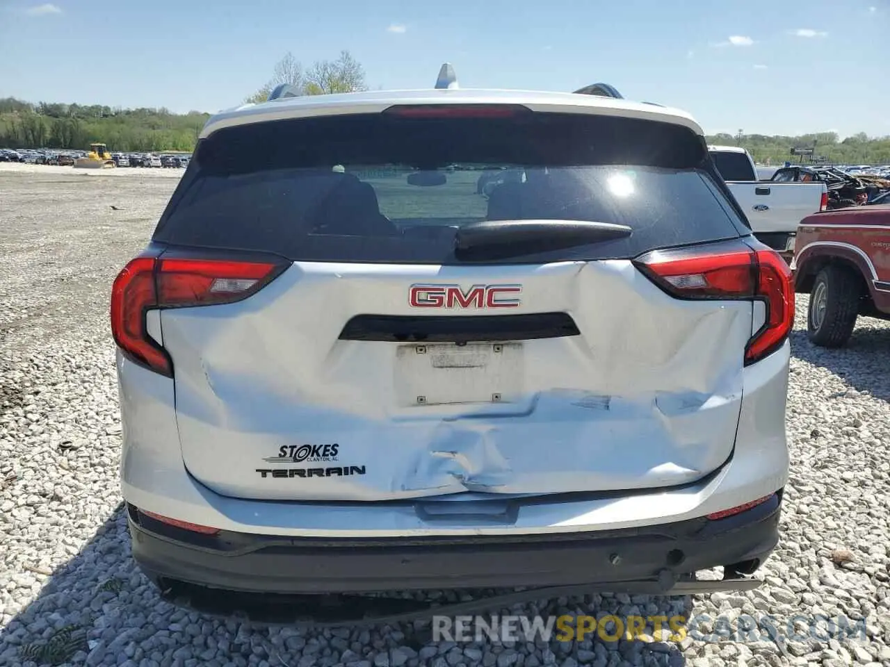 6 fotografías del automóvil dañado 3GKALMEV0ML356825 GMC TERRAIN 2021