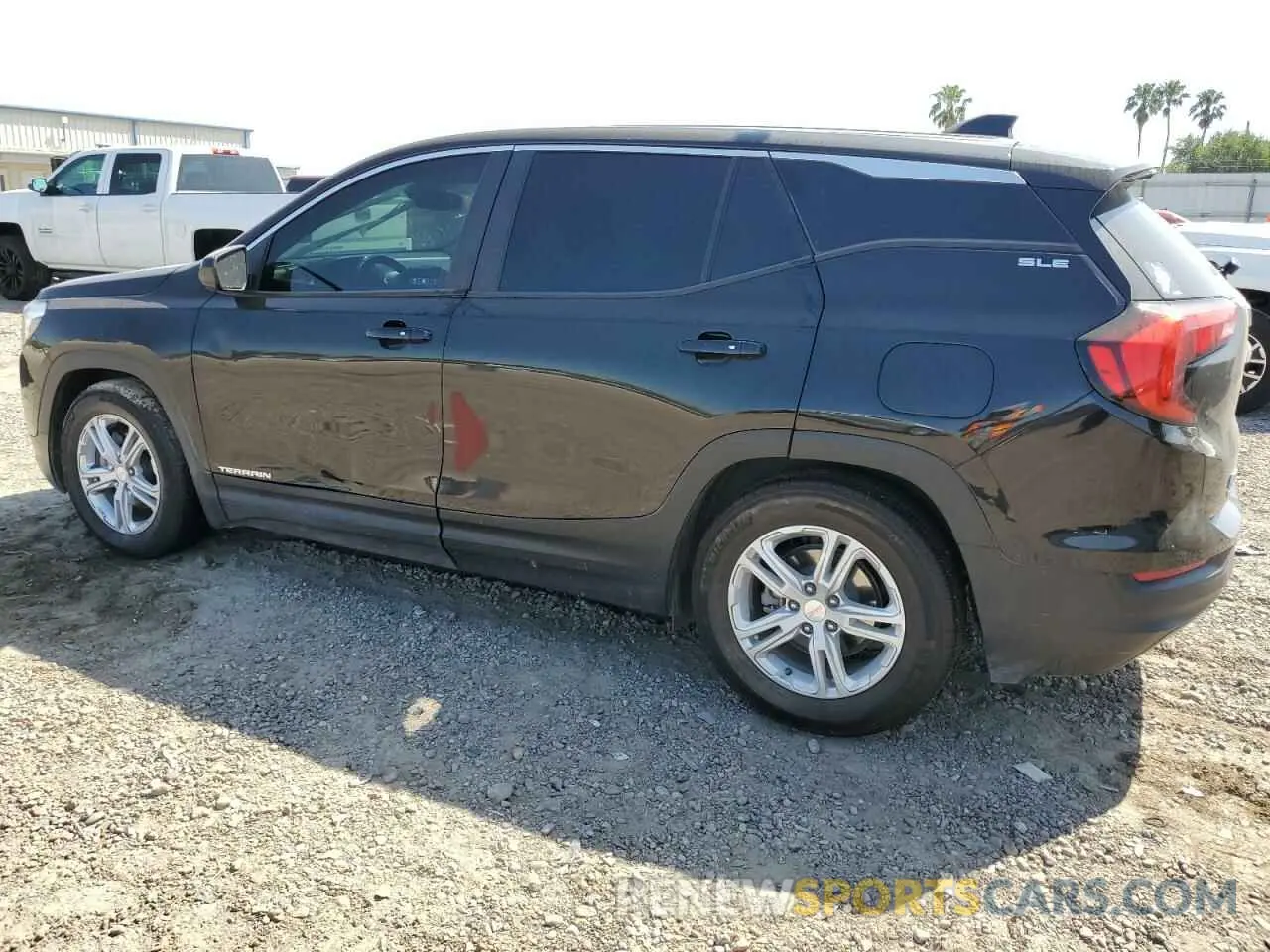 2 fotografías del automóvil dañado 3GKALMEV0ML364536 GMC TERRAIN 2021