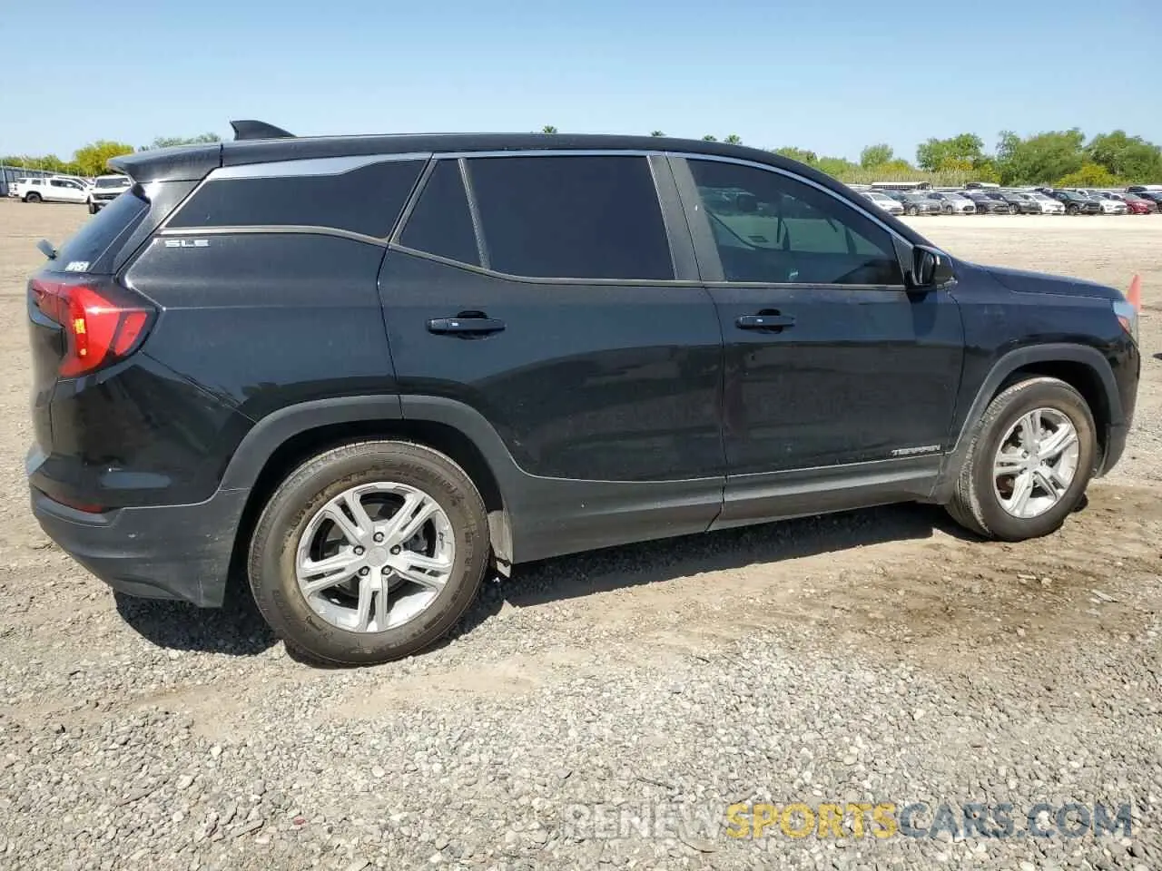3 fotografías del automóvil dañado 3GKALMEV0ML364536 GMC TERRAIN 2021