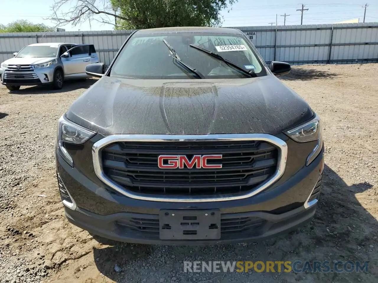 5 fotografías del automóvil dañado 3GKALMEV0ML364536 GMC TERRAIN 2021