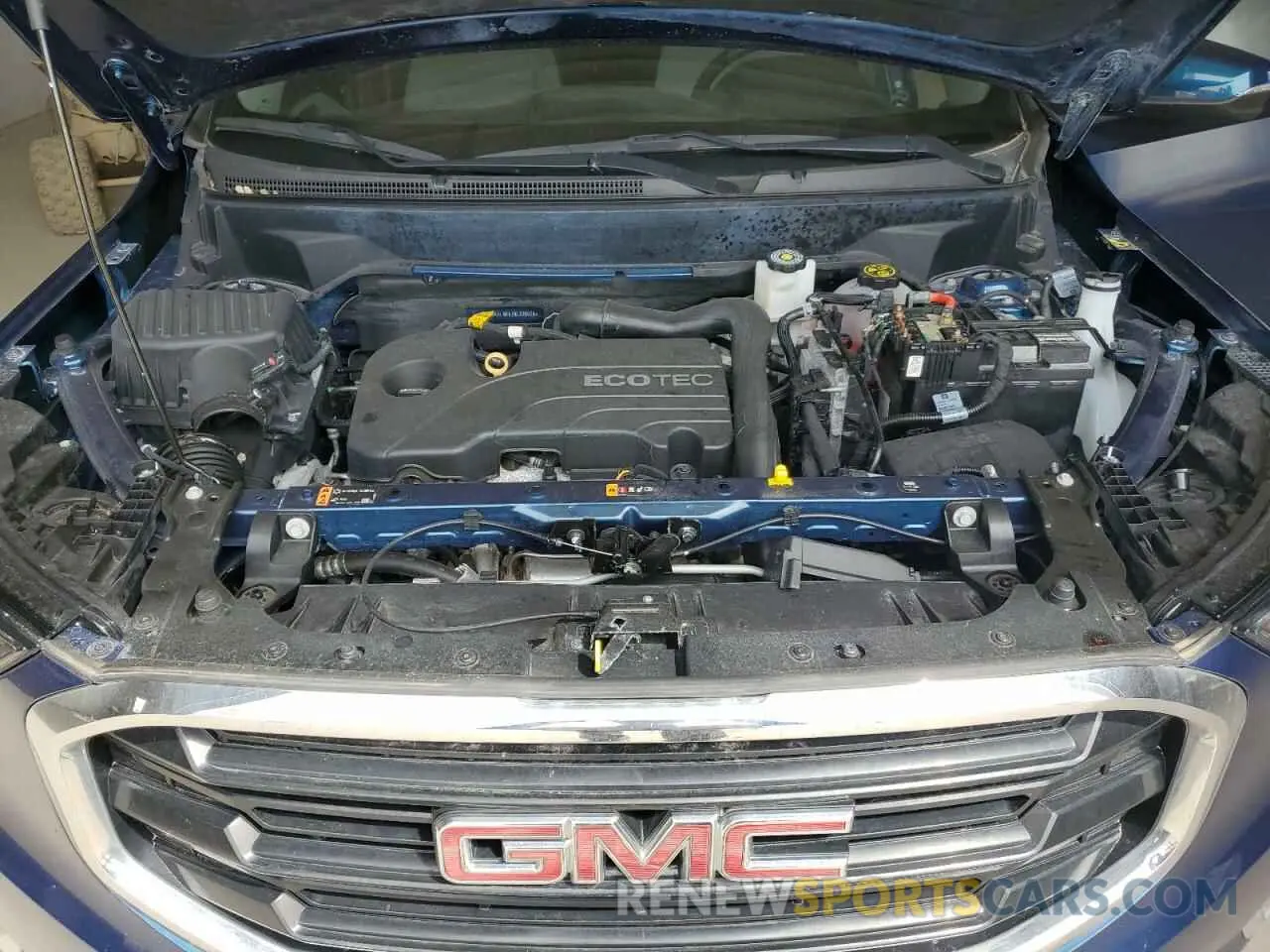 12 fotografías del automóvil dañado 3GKALMEV1ML335076 GMC TERRAIN 2021