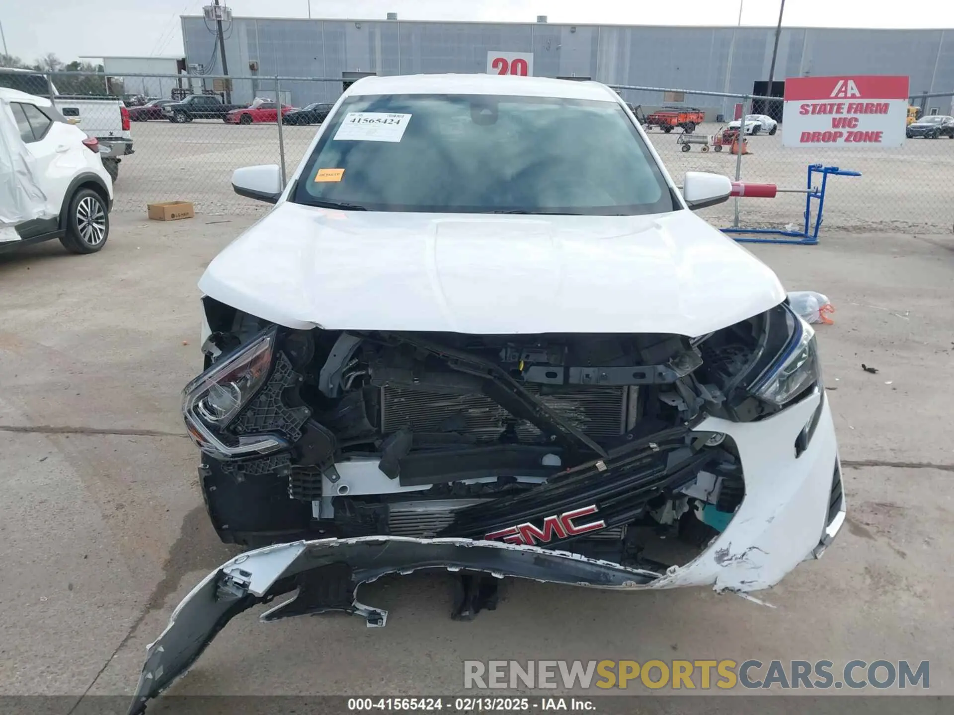 13 fotografías del automóvil dañado 3GKALMEV1ML349365 GMC TERRAIN 2021