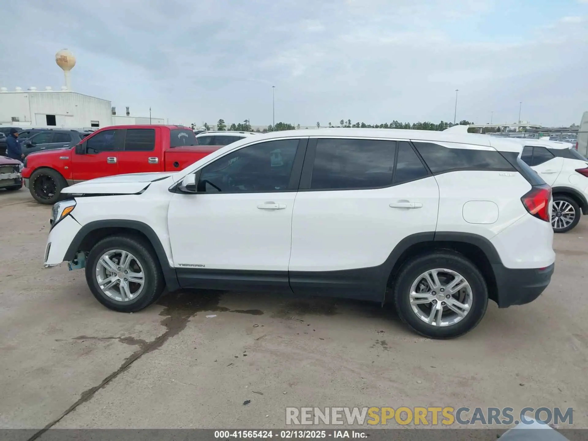 15 fotografías del automóvil dañado 3GKALMEV1ML349365 GMC TERRAIN 2021
