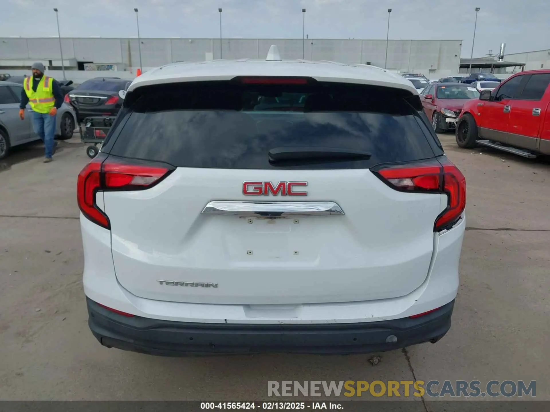17 fotografías del automóvil dañado 3GKALMEV1ML349365 GMC TERRAIN 2021