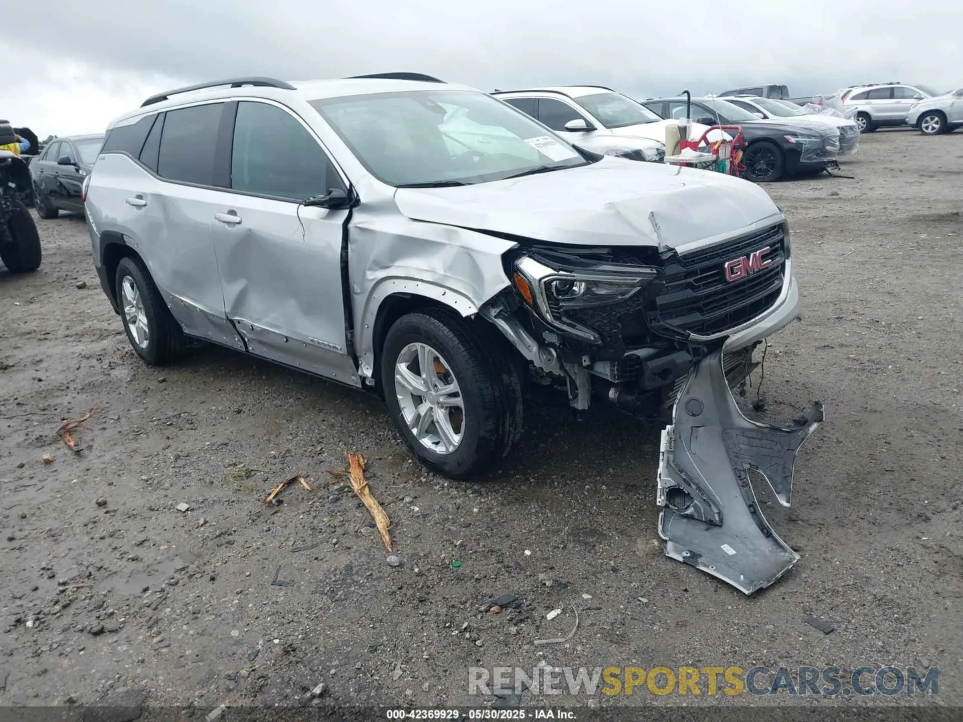 1 fotografías del automóvil dañado 3GKALMEV2ML329626 GMC TERRAIN 2021