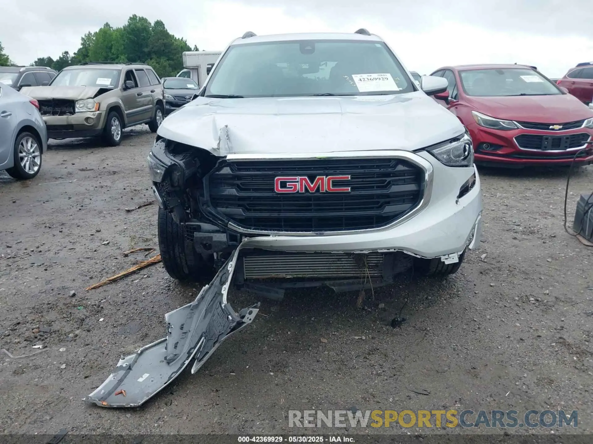 22 fotografías del automóvil dañado 3GKALMEV2ML329626 GMC TERRAIN 2021