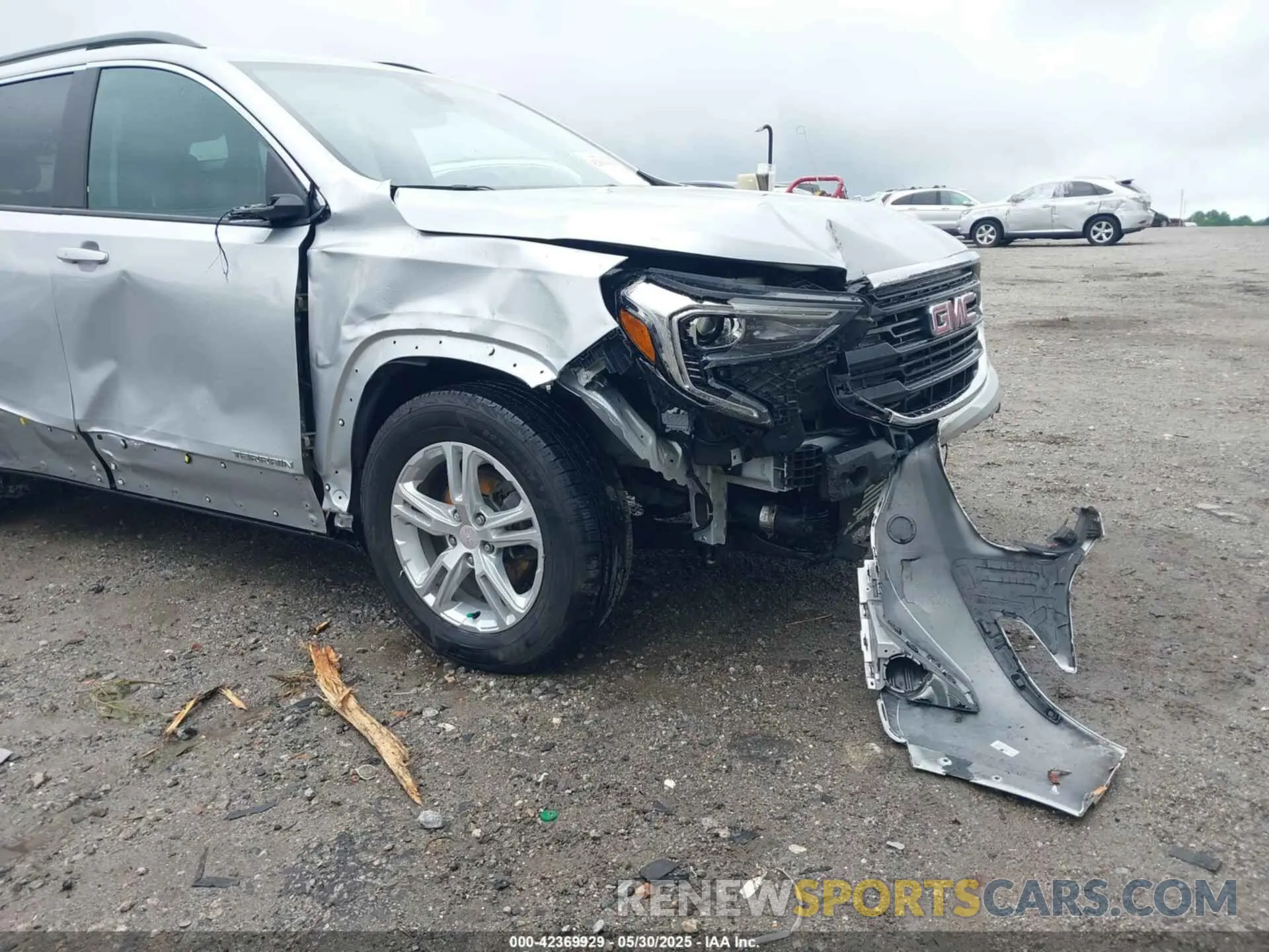 6 fotografías del automóvil dañado 3GKALMEV2ML329626 GMC TERRAIN 2021