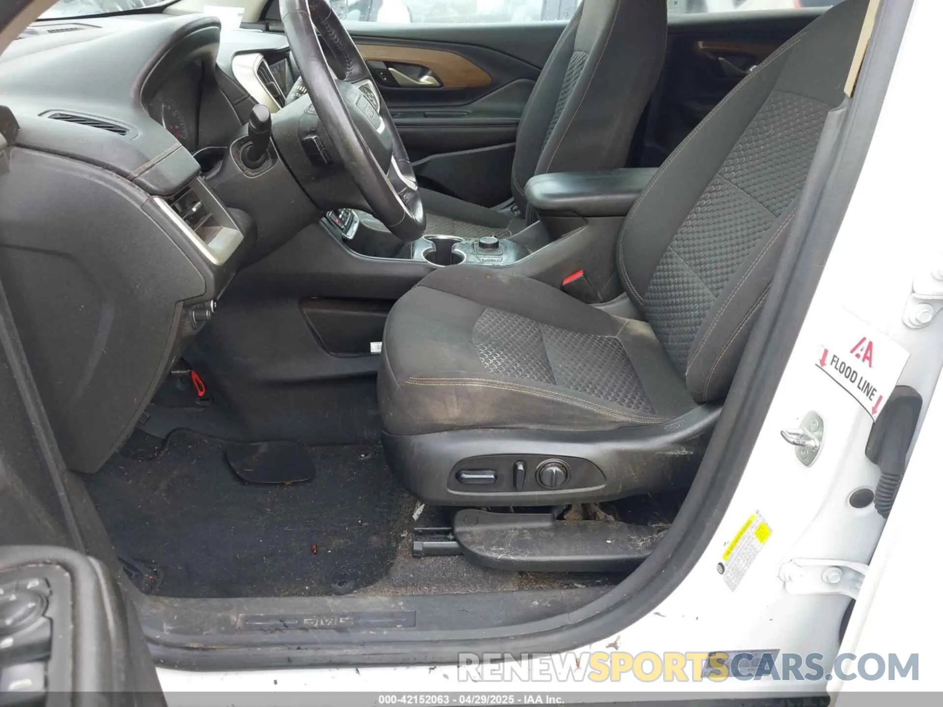6 fotografías del automóvil dañado 3GKALMEV2ML352839 GMC TERRAIN 2021
