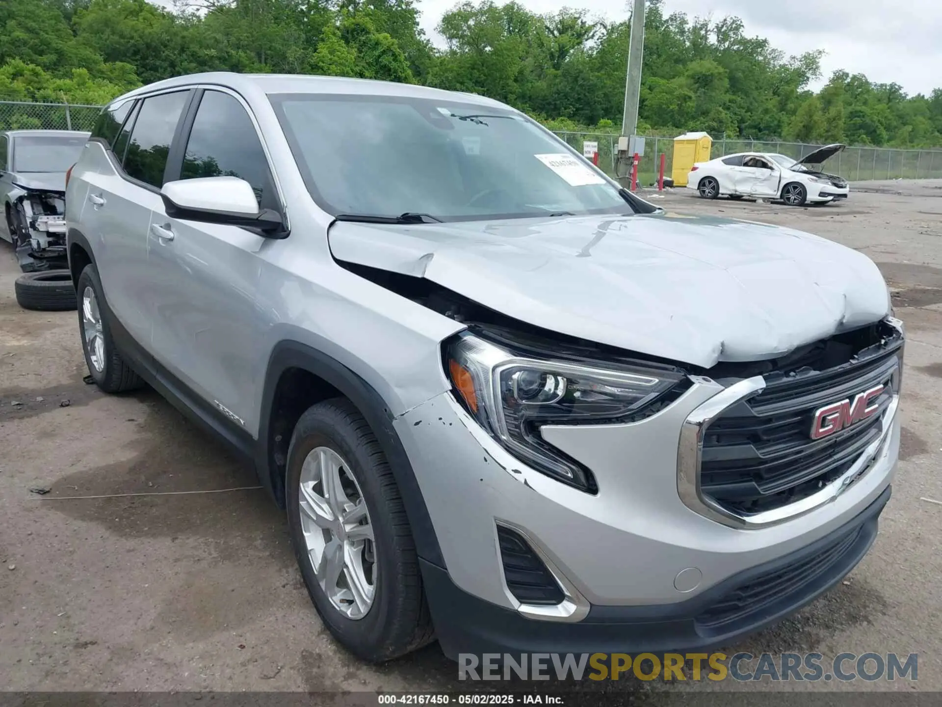 1 fotografías del automóvil dañado 3GKALMEV2ML363310 GMC TERRAIN 2021