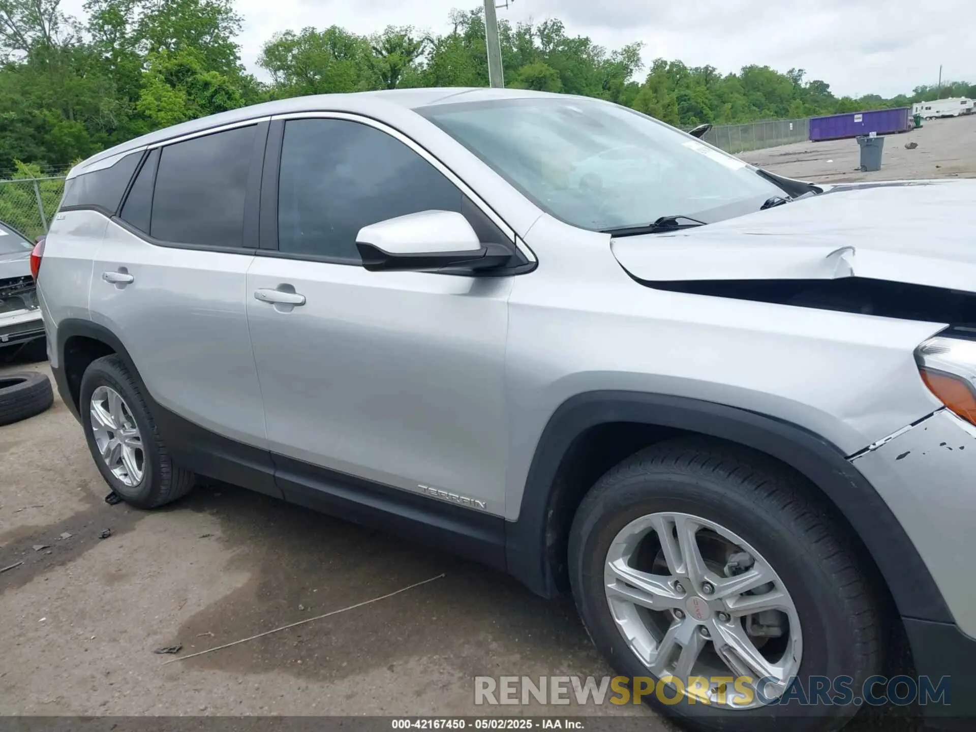 13 fotografías del automóvil dañado 3GKALMEV2ML363310 GMC TERRAIN 2021