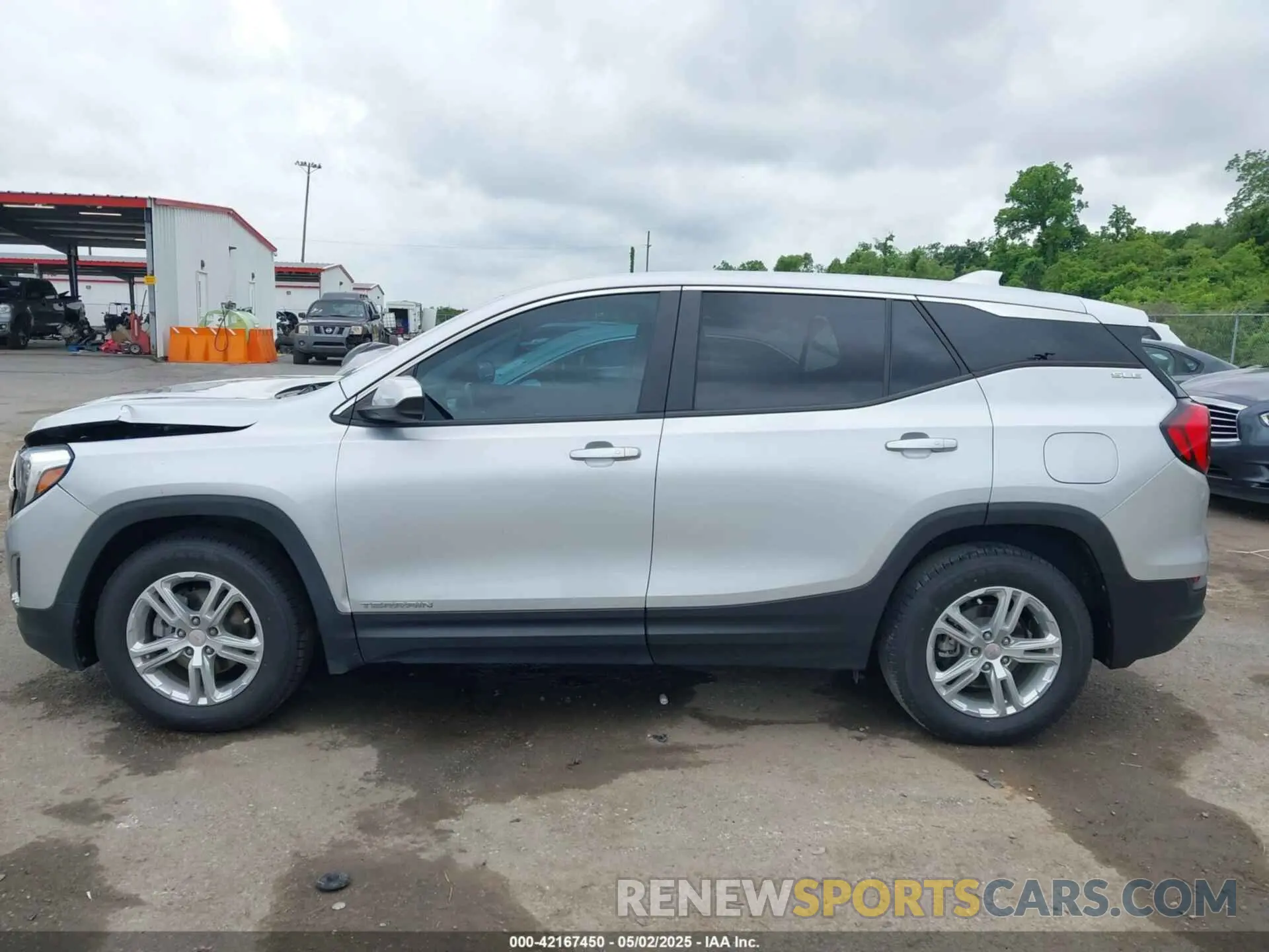 14 fotografías del automóvil dañado 3GKALMEV2ML363310 GMC TERRAIN 2021