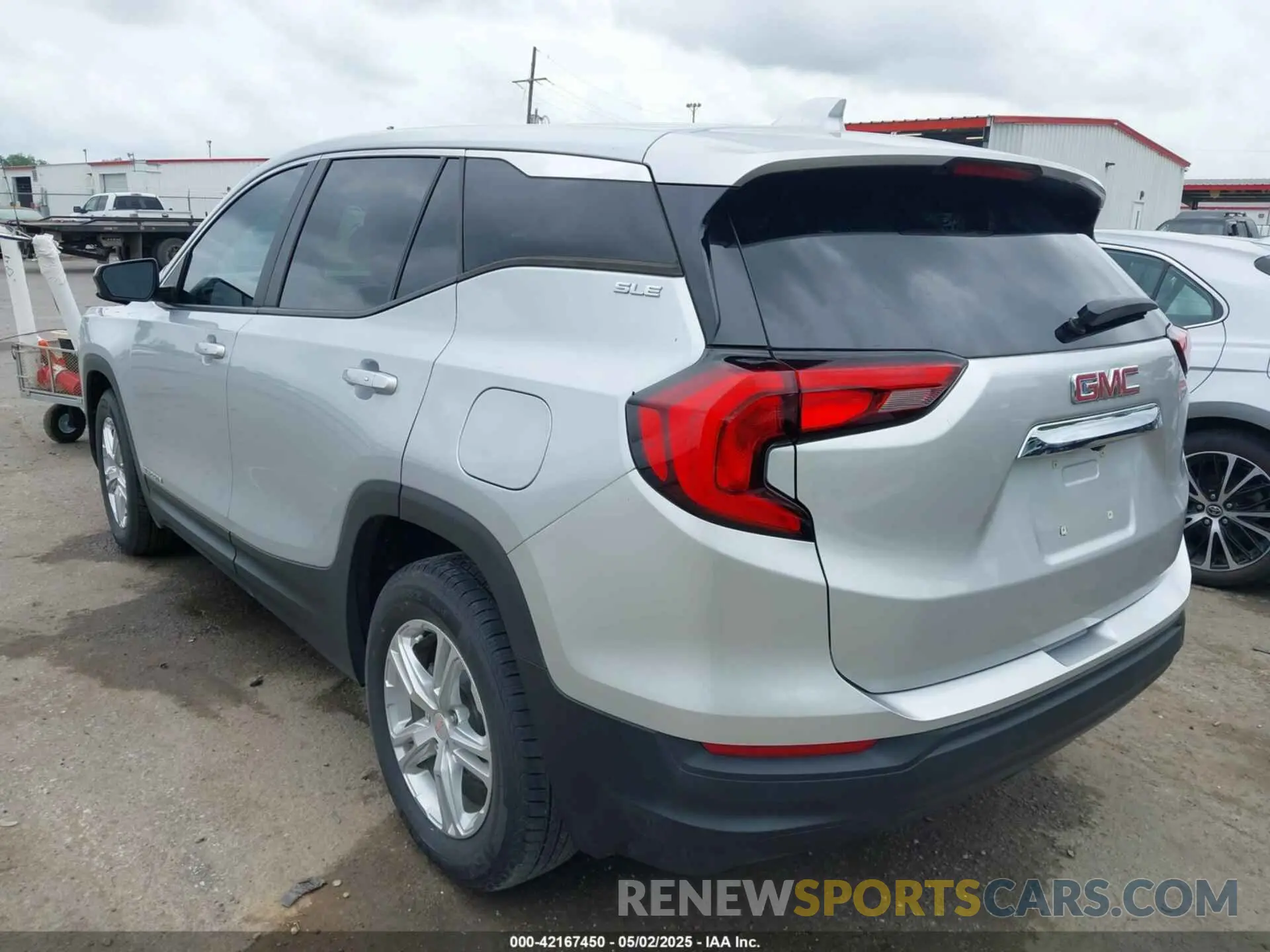 3 fotografías del automóvil dañado 3GKALMEV2ML363310 GMC TERRAIN 2021
