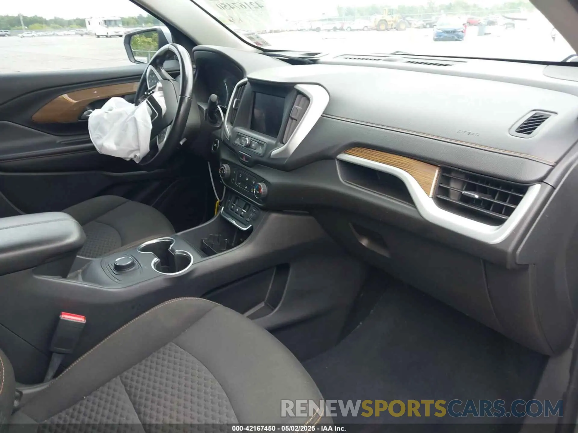 5 fotografías del automóvil dañado 3GKALMEV2ML363310 GMC TERRAIN 2021