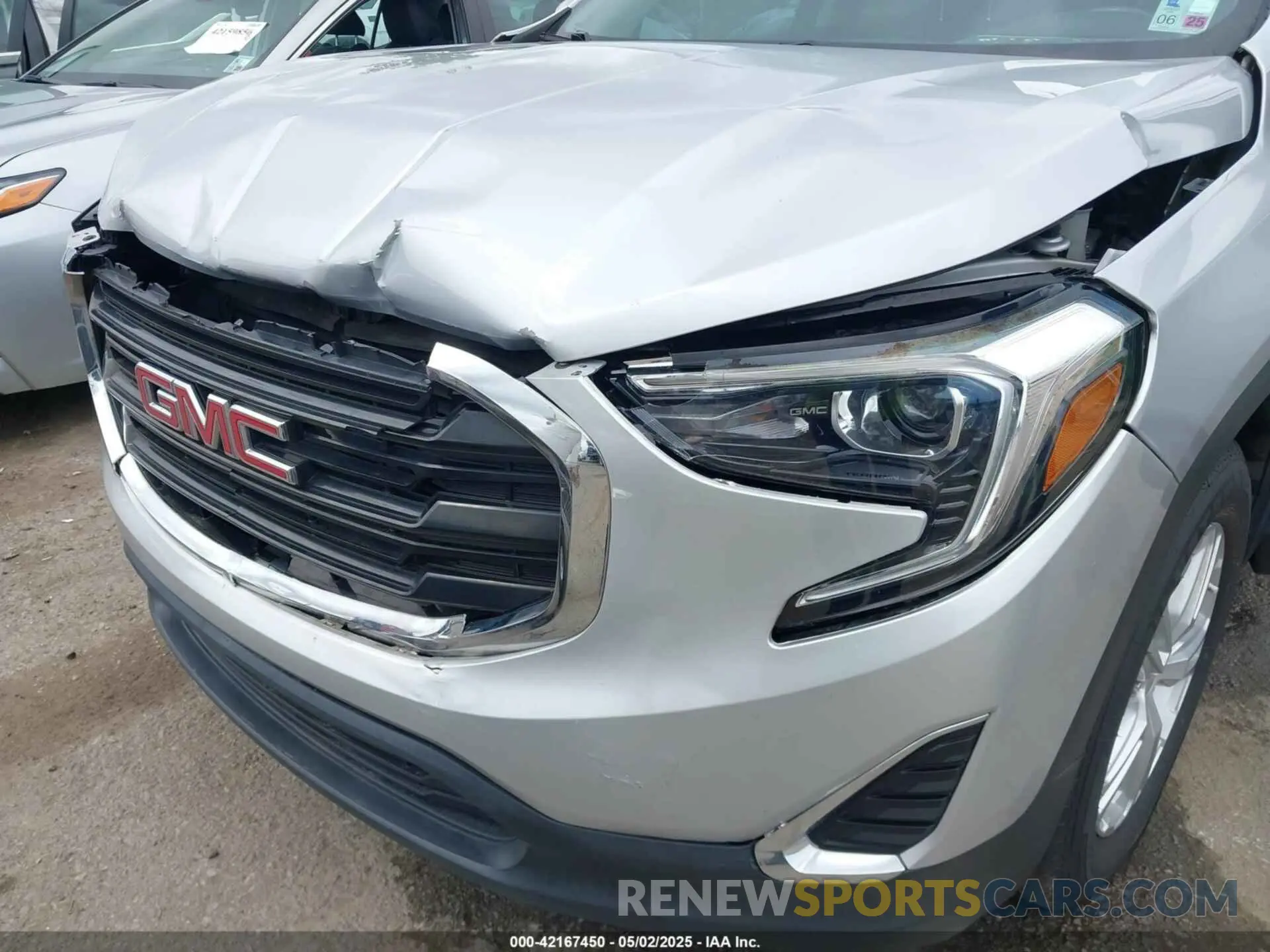 6 fotografías del automóvil dañado 3GKALMEV2ML363310 GMC TERRAIN 2021