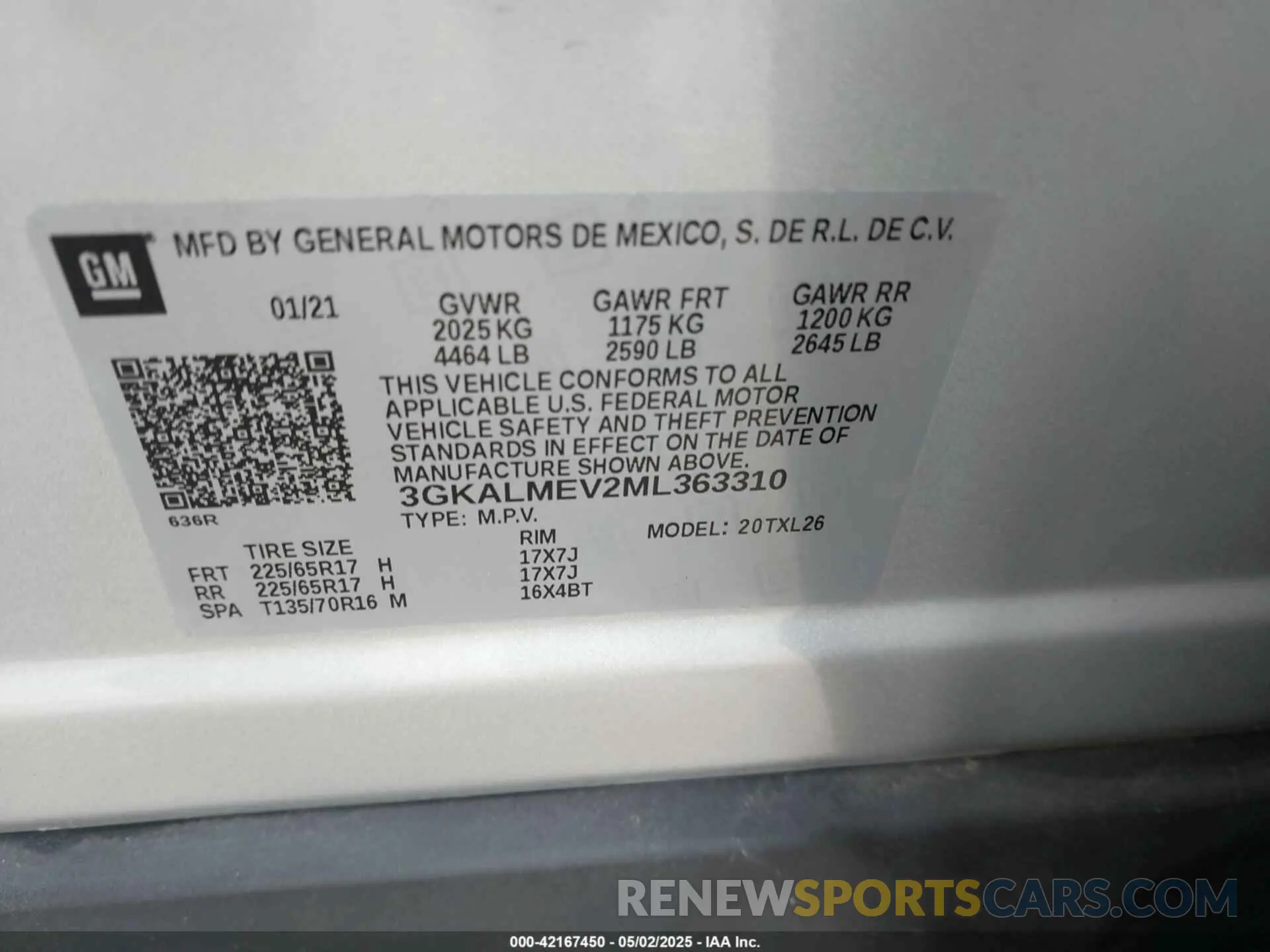 9 fotografías del automóvil dañado 3GKALMEV2ML363310 GMC TERRAIN 2021