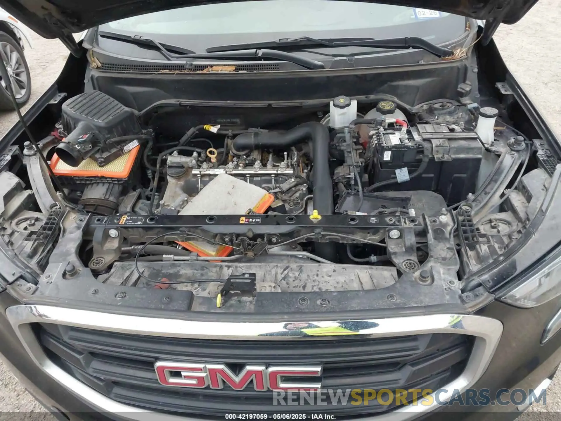 10 fotografías del automóvil dañado 3GKALMEV4ML339803 GMC TERRAIN 2021
