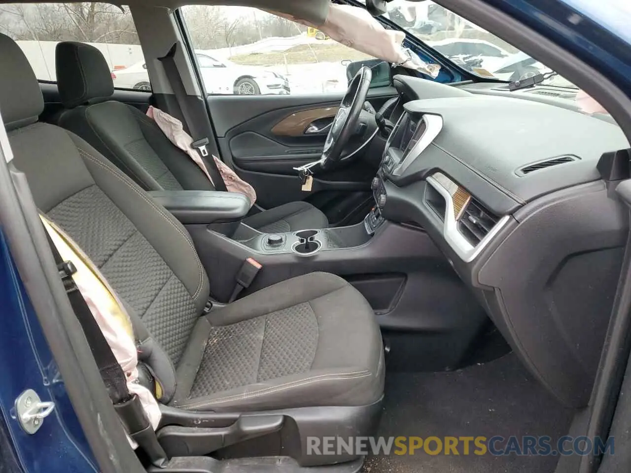 7 fotografías del automóvil dañado 3GKALMEV4ML367360 GMC TERRAIN 2021