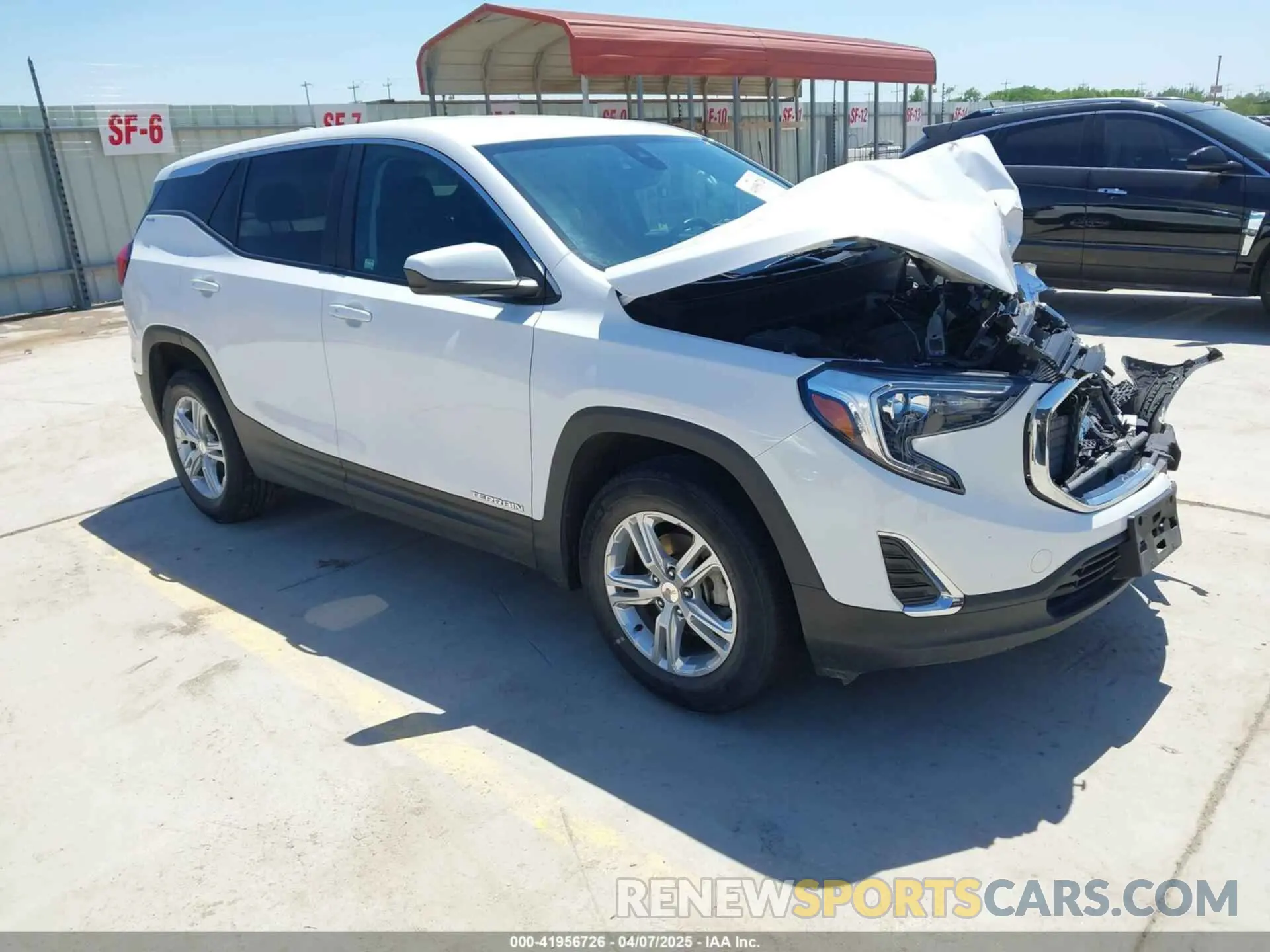 1 fotografías del automóvil dañado 3GKALMEV5ML305496 GMC TERRAIN 2021