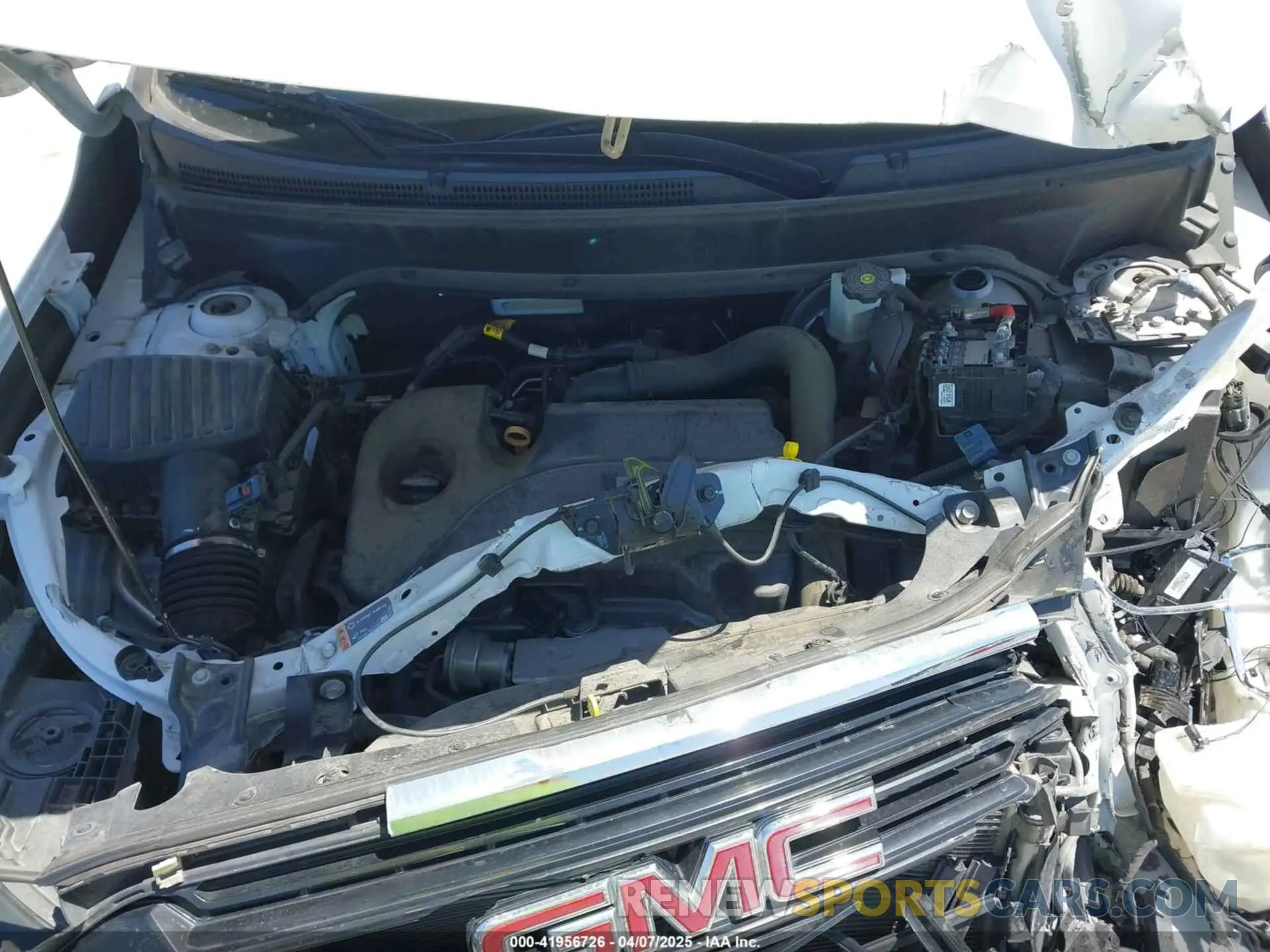 10 fotografías del automóvil dañado 3GKALMEV5ML305496 GMC TERRAIN 2021