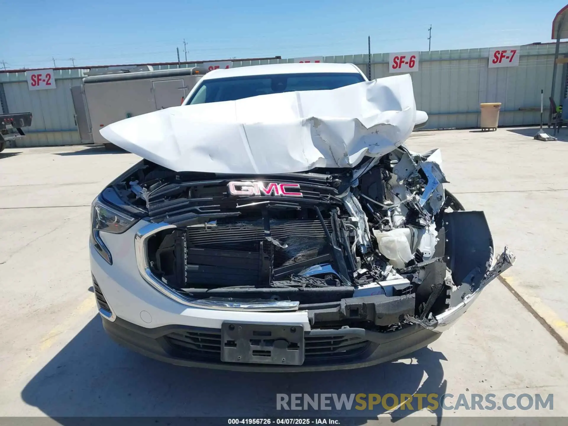 12 fotografías del automóvil dañado 3GKALMEV5ML305496 GMC TERRAIN 2021