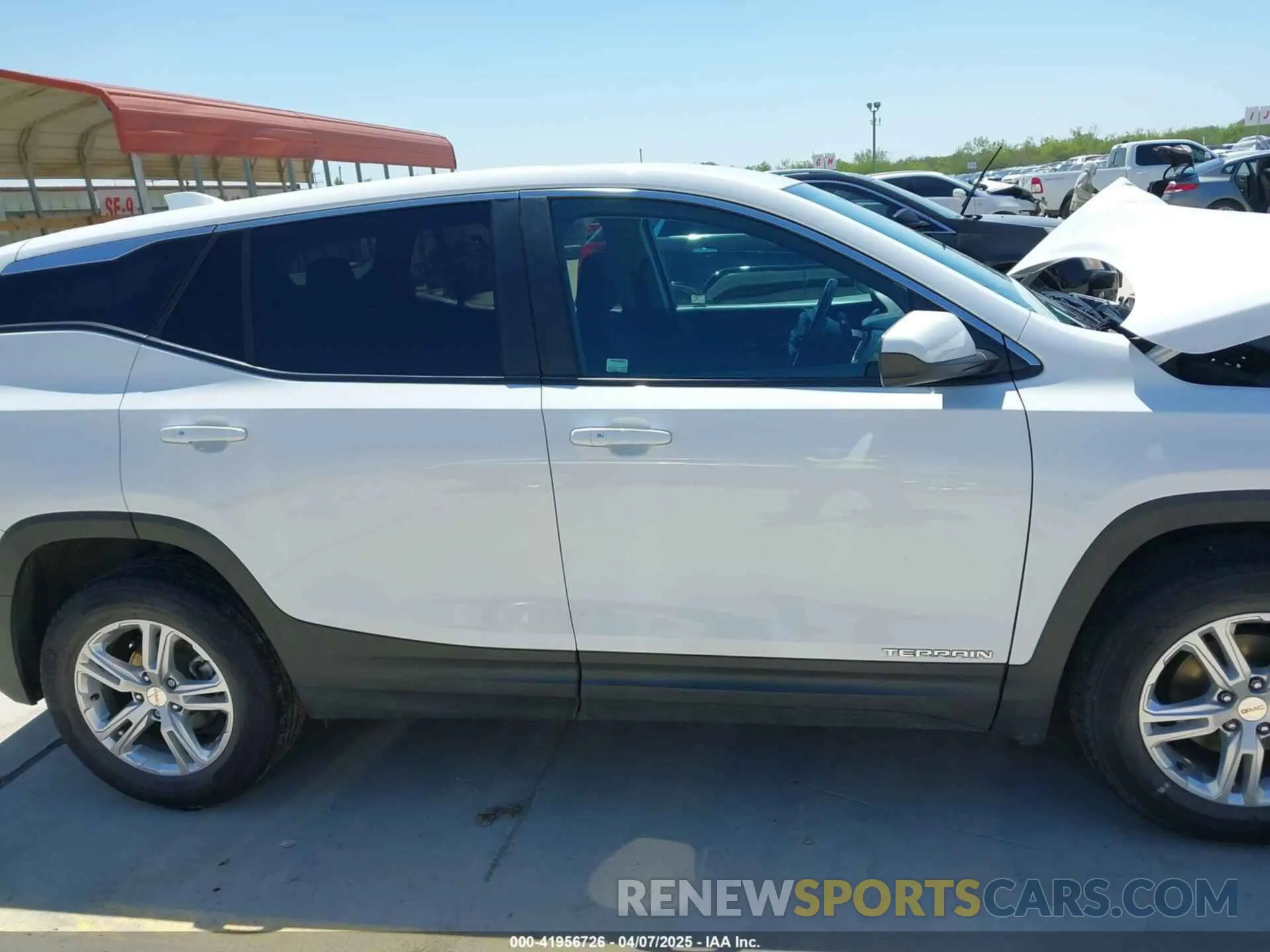 13 fotografías del automóvil dañado 3GKALMEV5ML305496 GMC TERRAIN 2021