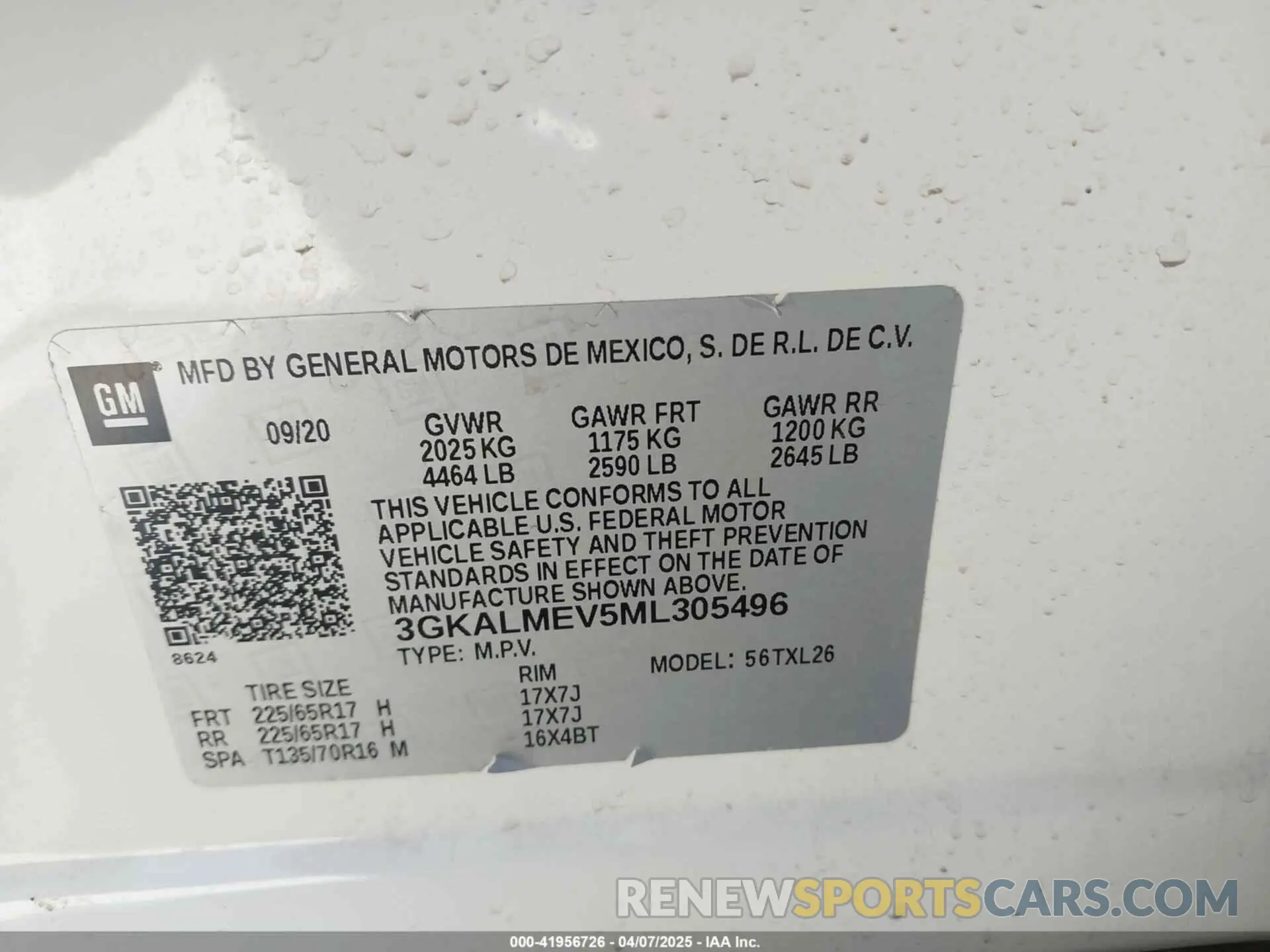 9 fotografías del automóvil dañado 3GKALMEV5ML305496 GMC TERRAIN 2021