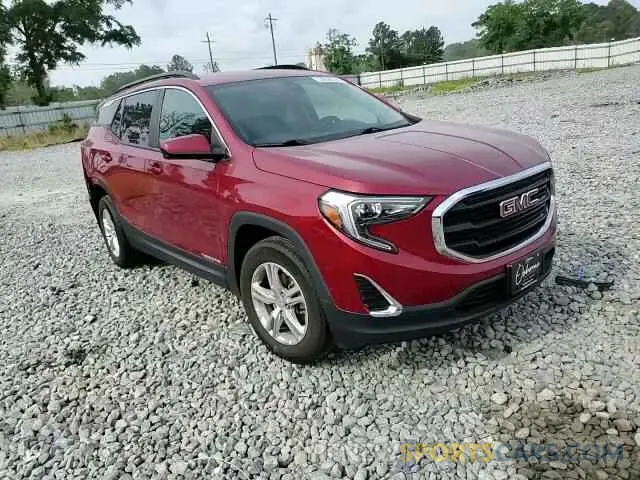 14 fotografías del automóvil dañado 3GKALMEV6ML339477 GMC TERRAIN 2021