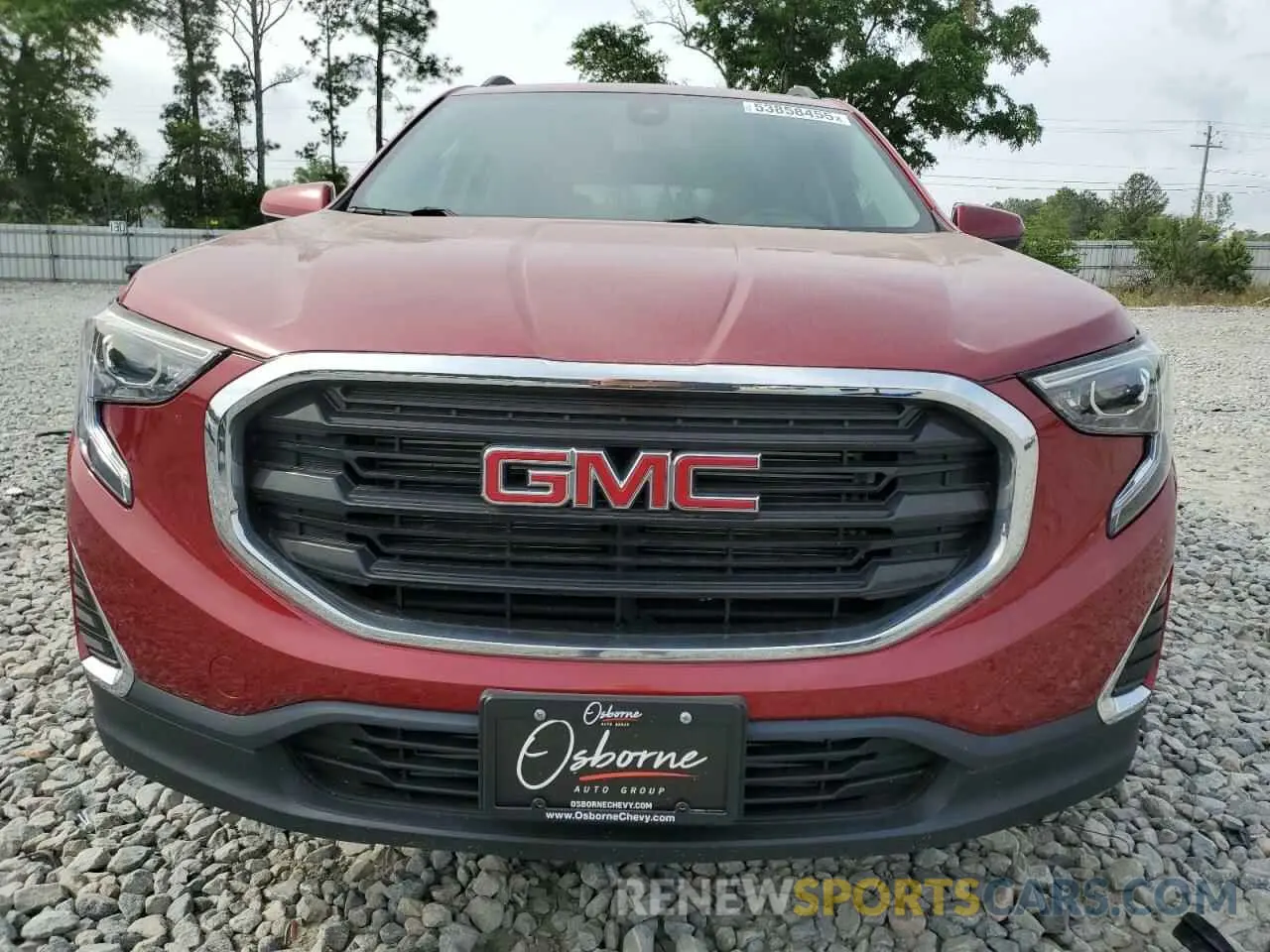 5 fotografías del automóvil dañado 3GKALMEV6ML339477 GMC TERRAIN 2021
