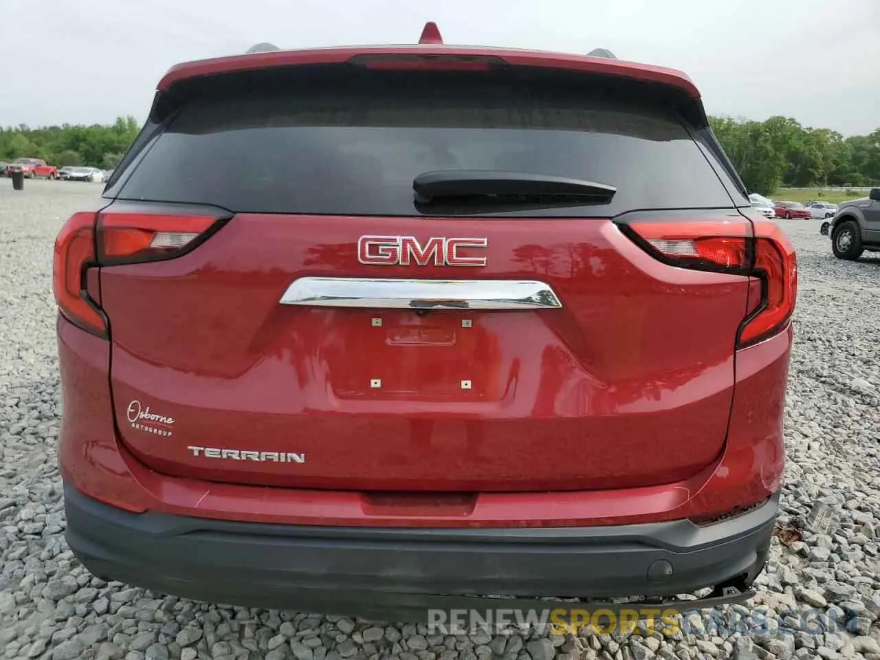 6 fotografías del automóvil dañado 3GKALMEV6ML339477 GMC TERRAIN 2021
