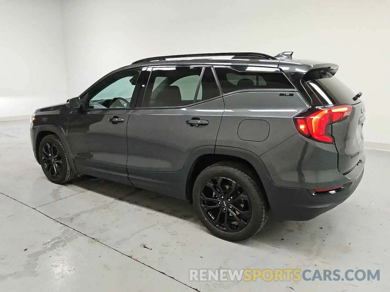 2 fotografías del automóvil dañado 3GKALMEV6ML369126 GMC TERRAIN 2021