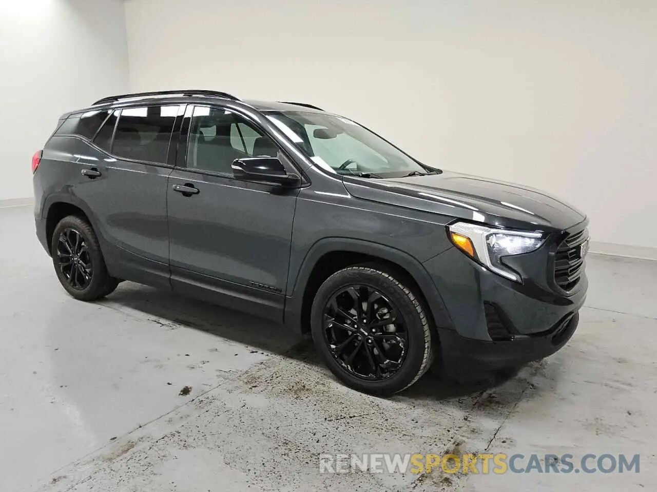 4 fotografías del automóvil dañado 3GKALMEV6ML369126 GMC TERRAIN 2021