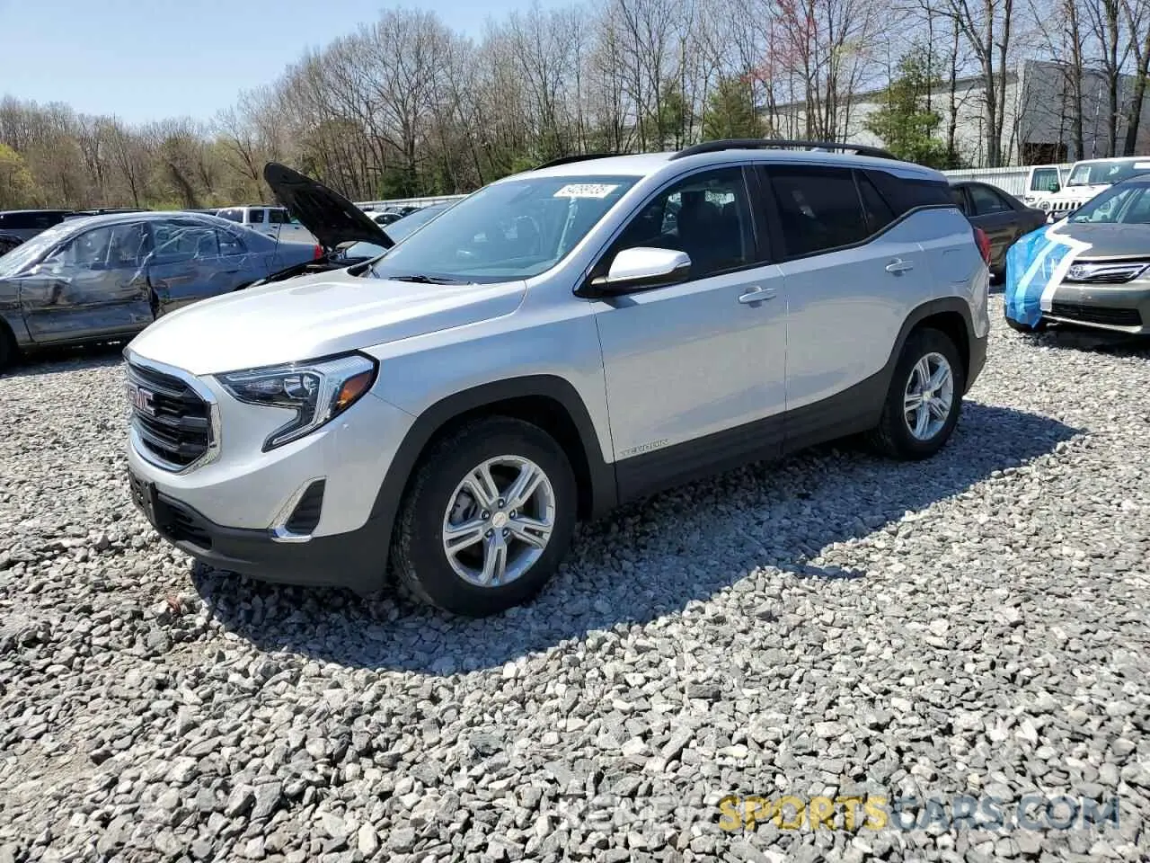 1 fotografías del automóvil dañado 3GKALMEV6ML382992 GMC TERRAIN 2021