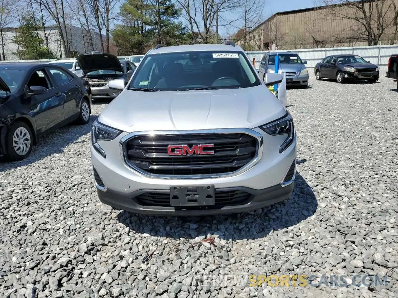 5 fotografías del automóvil dañado 3GKALMEV6ML382992 GMC TERRAIN 2021