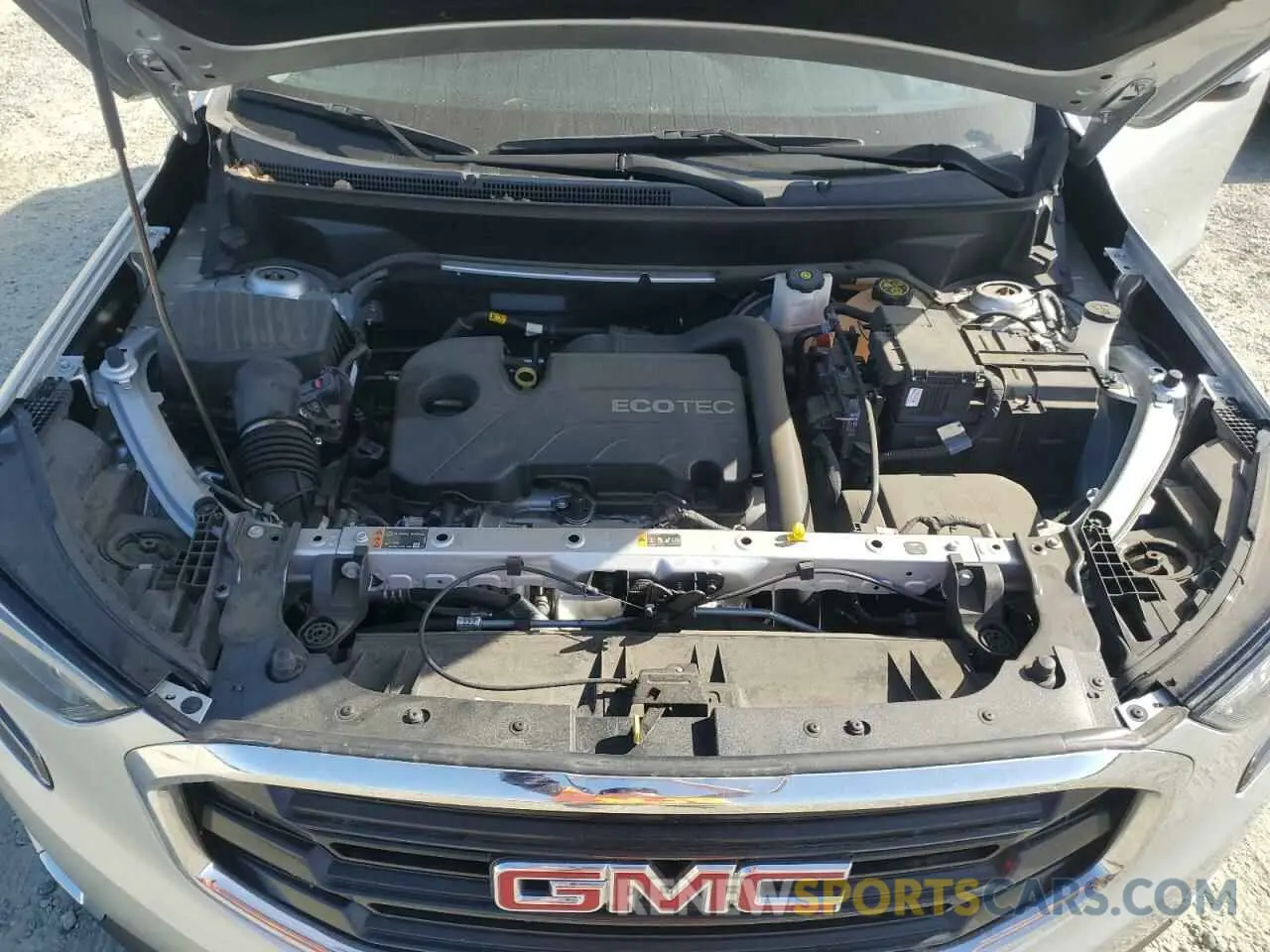 12 fotografías del automóvil dañado 3GKALMEV6ML402836 GMC TERRAIN 2021