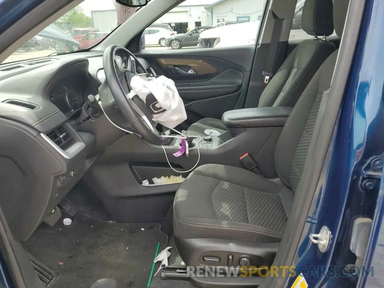 7 fotografías del automóvil dañado 3GKALMEV7ML382158 GMC TERRAIN 2021