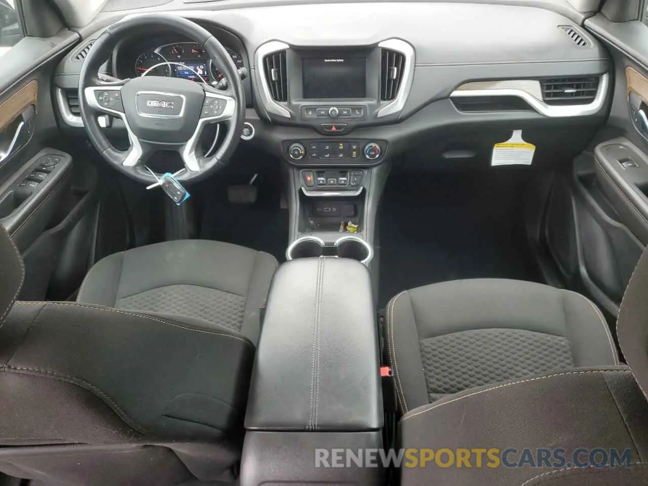8 fotografías del automóvil dañado 3GKALMEV7ML396464 GMC TERRAIN 2021