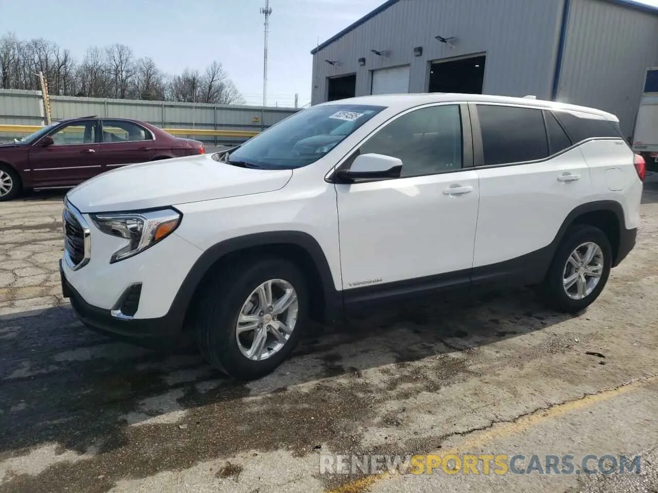 1 fotografías del automóvil dañado 3GKALMEV7ML401016 GMC TERRAIN 2021
