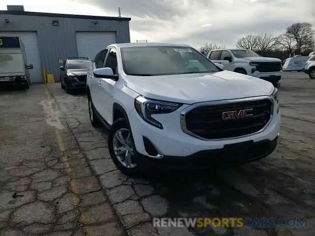 14 fotografías del automóvil dañado 3GKALMEV7ML401016 GMC TERRAIN 2021