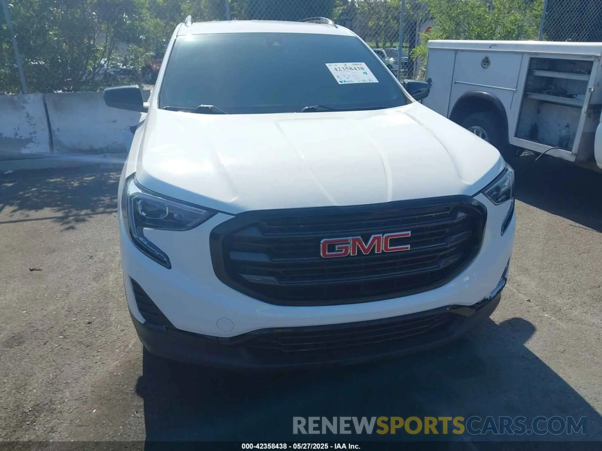 13 fotografías del automóvil dañado 3GKALMEV8ML345328 GMC TERRAIN 2021