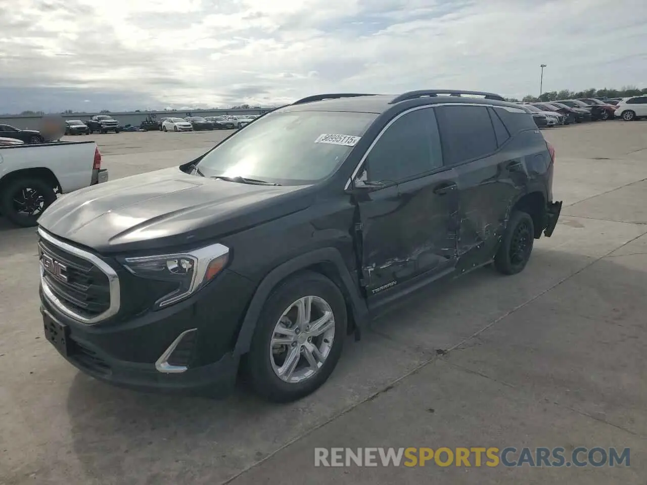 1 fotografías del automóvil dañado 3GKALMEV8ML348911 GMC TERRAIN 2021