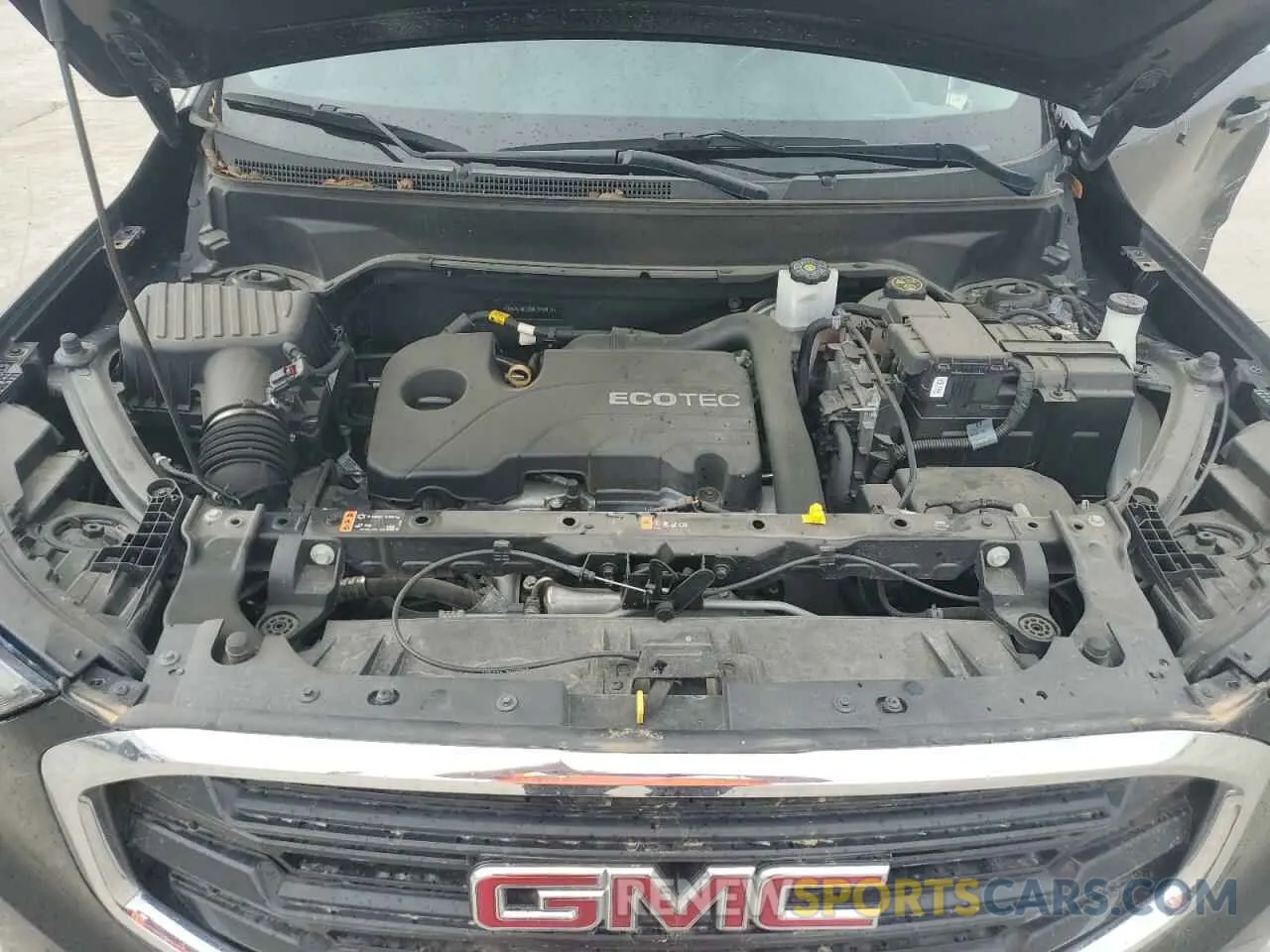 12 fotografías del automóvil dañado 3GKALMEV8ML348911 GMC TERRAIN 2021