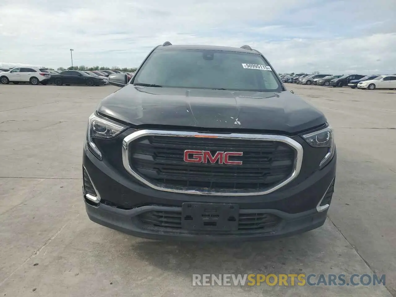5 fotografías del automóvil dañado 3GKALMEV8ML348911 GMC TERRAIN 2021